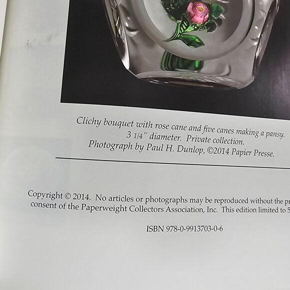 Annual Bulletin Of The Paperweight Collectors Association 2014 Hardback Book - Picture 6 of 8